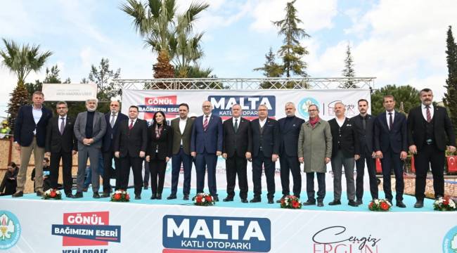 Malta Parkı Katlı Otoparkı’nın Temeli Atıldı