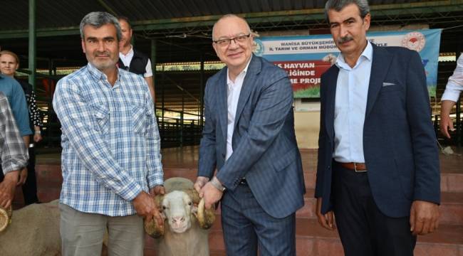 Manisa’da Üreticilere Koç Desteği Geliyor