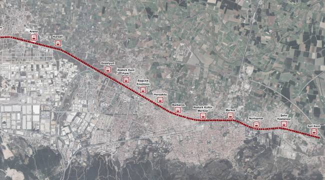 Manisa’ya Raylı Sistem Geliyor