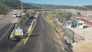 Yunusemre’de ki yol daha güvenli hale geldi