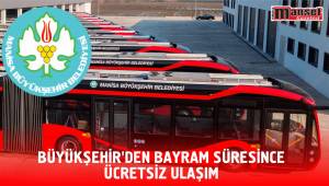 Büyükşehir’den Bayram Süresince Ücretsiz Ulaşım  