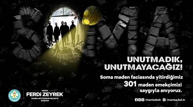 Başkan Zeyrek, “Maden emekçilerimizi asla unutmayacağız”