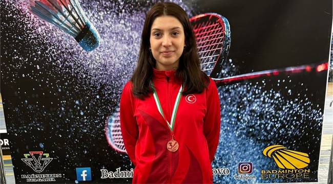 Manisalı Badmintoncu Ravza Bodur’dan bronz Madalya