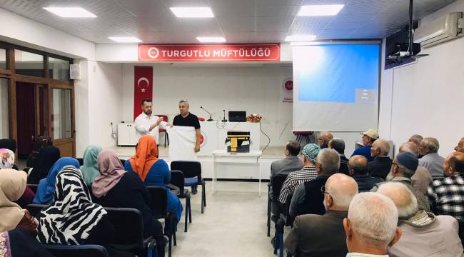 TURGUTLU’DA 2024 YILI HAC SEMİNERİ GERÇEKLEŞTİRİLDİ