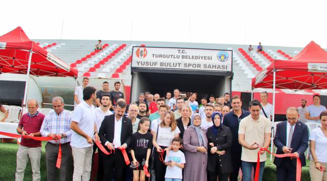 HAKEMLİK YAPTIĞI SAHADA YUSUF BULUT'UN İSMİ YAŞATILDI