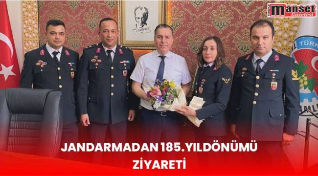 Jandarmadan 185.Yıldönümü Ziyareti