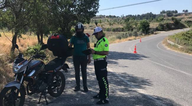 Manisa’da Motosikletlere Yönelik Denetim