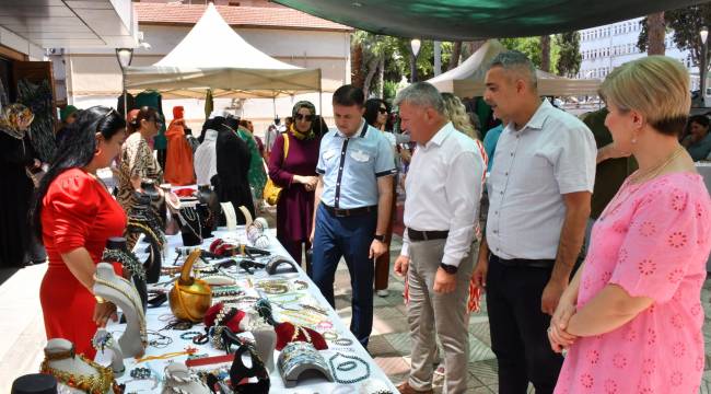 MASMEK kursiyerleri yılsonu sergisiyle hünerlerini sergiledi