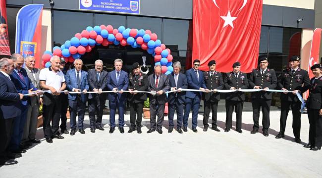 Salihli OSB'de Jandarma Asayiş Noktası Açıldı