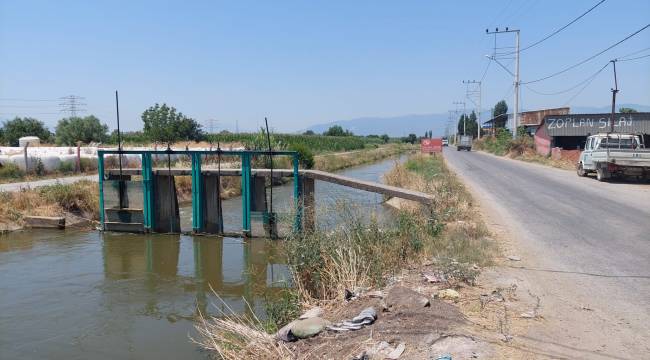 Turgutlu’da Kanallara Su Verildi, Yetkililer Uyarılarda Bulundu