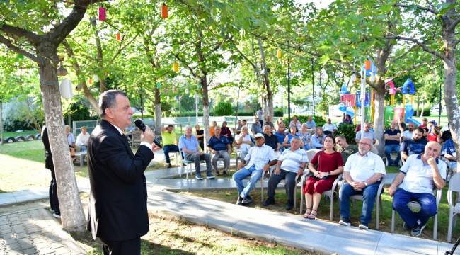 Başkan Balaban 75. Yıl Mahallesinde Halkla Buluştu