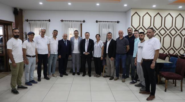 Başkan Balaban Yunusemre Belediyespor'un Yönetimini Ağırladı