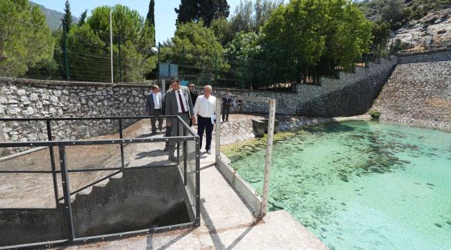 Başkan Zeyrek, MASKİ Bünyesinde sona yaklaşılan çalışmaları yerinde inceledi