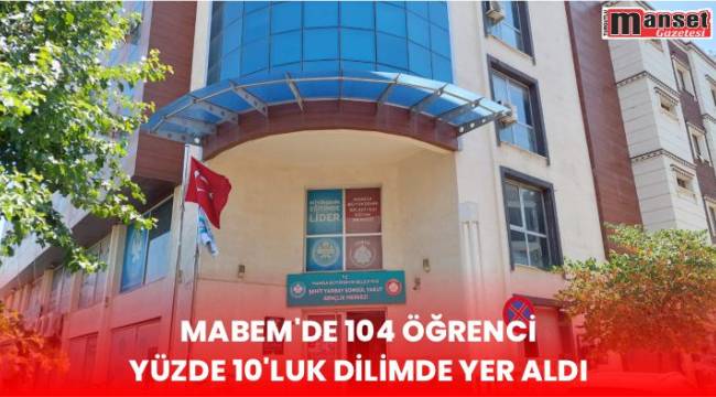 MABEM’de 104 Öğrenci Yüzde 10’luk Dilimde Yer Aldı