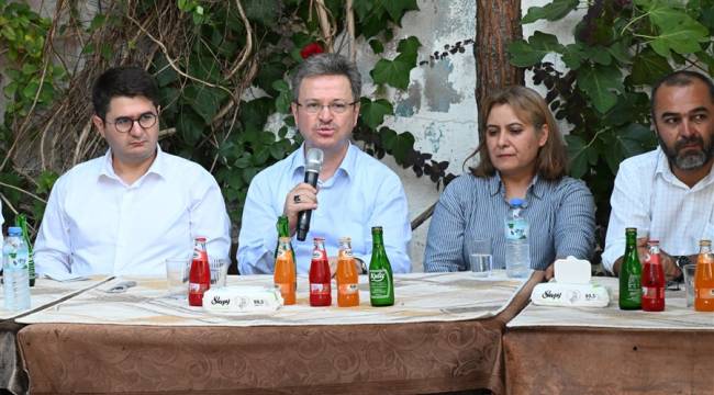 Manisa Valisi Enver Ünlü, Kula'da Vatandaşlarla Buluştu