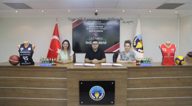 Turgutlu Belediyespor yeni sezon öncesi iş birliklerini sürdürüyor