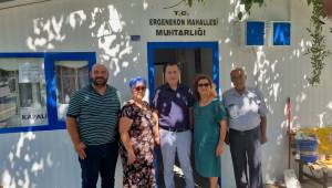 Kaymakam Kapankaya’dan Muhtar Aksel’e Ziyaret