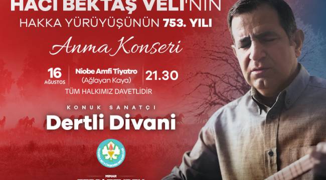 Manisa’da Hacı Bektaş Veli Konserle Anılacak