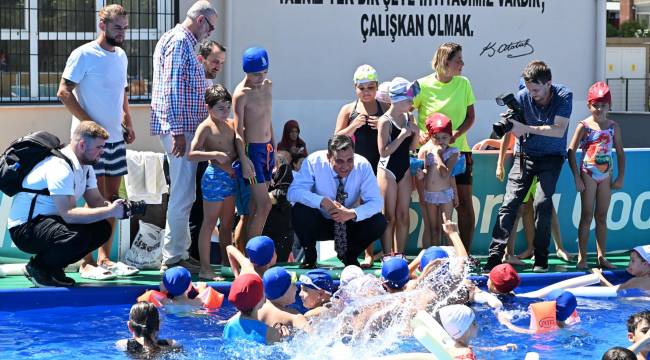 Manisalı Çocukların Yüzme Mutluluğu