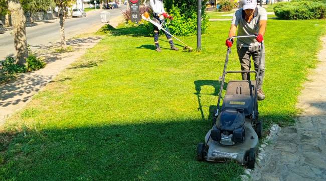 Salihli Belediyesi'nden Yeşil Alan Çalışması