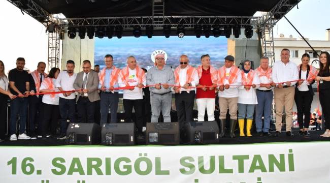 16. Sarıgöl Sultani Üzüm Festivali Başladı