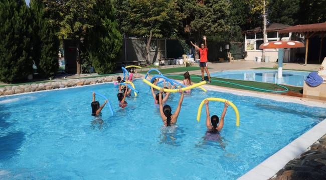 Turgutlu Belediyesi Yaz Spor Okulları Sezonu Eğlenceli Bir Etkinlikle Bitirdi