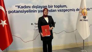 AK Parti Turgutlu Kadın Kolları Başkanlığına Ebru Temel atandı