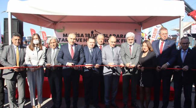 Manisa Tarım ve Hayvancılık Fuarı 18'nci Kez Kapılarını Açtı 