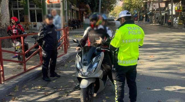 Manisa Trafik Denetimlerinde Motosikletlere Yönelik Cezalar Artıyor