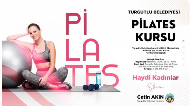 Turgutlulu Kadınlar Pilates Kursuyla Form Tutacak