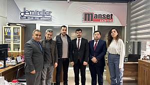 Anahtar Parti Turgutlu İlçe Teşkilatından Manşet Gazetesi Ziyareti