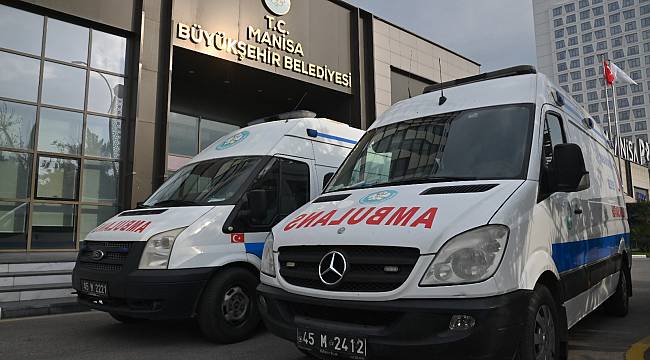 Büyükşehir'in Ambulansları Manisalıların Hizmetinde