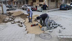 Turgutlu Belediyesi Fen İşleri Müdürlüğü Ekipleri Çalışmalarına Devam Ediyor