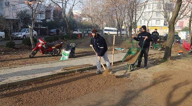 Turgutlu'da Park ve Bahçeler Müdürlüğü, Mahalle Mahalle İyileştirme Yapıyor