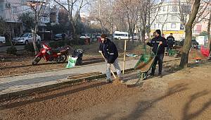 Turgutlu'da Park ve Bahçeler Müdürlüğü, Mahalle Mahalle İyileştirme Yapıyor