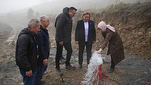 Bir köyün daha su sorunu ortadan kaldırıldı