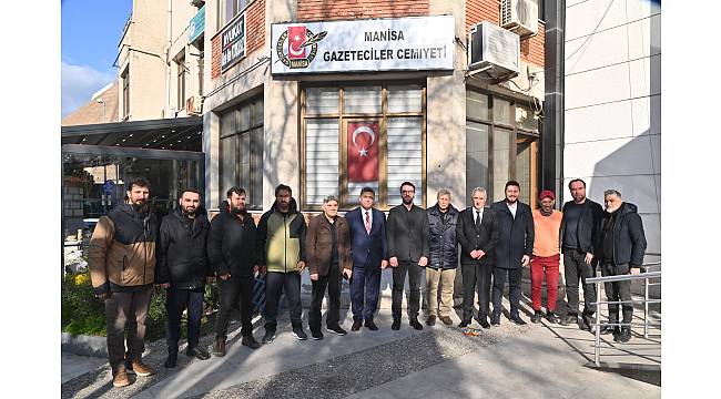 Büyükşehir’den Manisa Gazeteciler Cemiyeti’ne Ziyaret