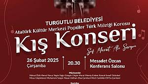 Turgutlu Belediyesi ‘Kış Konseri’ İle Müzik Ziyafeti Yaşatacak