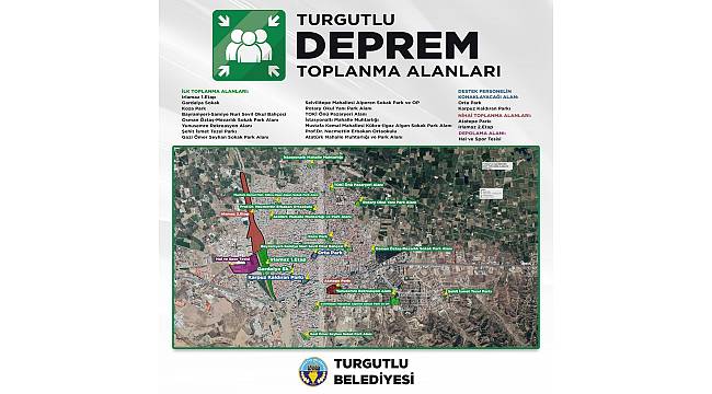 Turgutlu Belediyesi'nden Deprem Hatırlatması: Güvenli Alanlar ve Hayat Kurtarıcı Adımlar