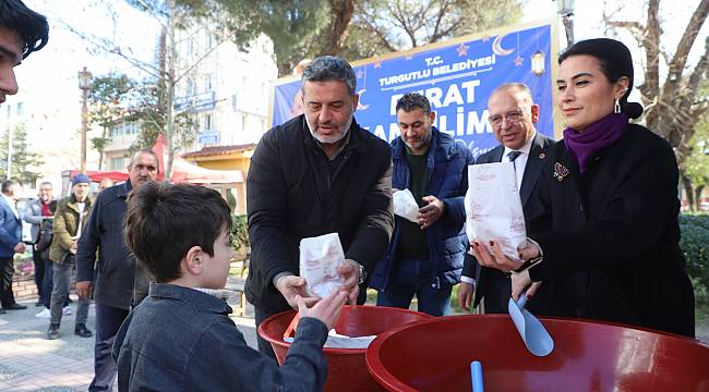 Turgutlu Belediyesinden Berat Kandili’nde Lokma Hayrı