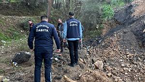 Turgutlu'da endüstriyel atık dökenlere operasyon