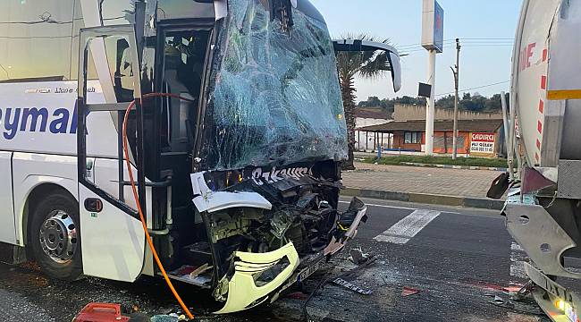 Turgutlu'da zincirleme kaza, 1 ölü 1'i ağır 7 yaralı