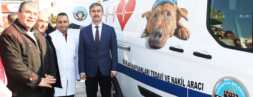 Turgutlu'da Sokak Hayvanları'nın Da Ambulansı Var